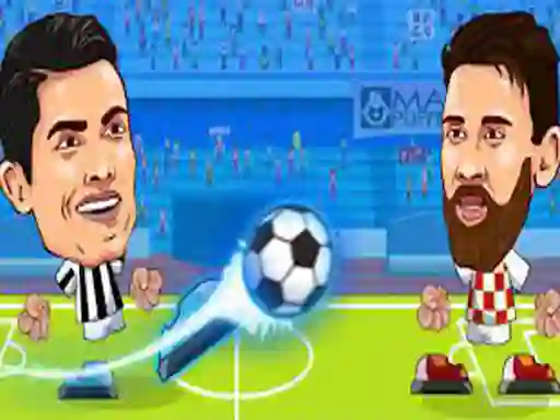 Xogo Puppet Soccer - Big Head Football en liña
