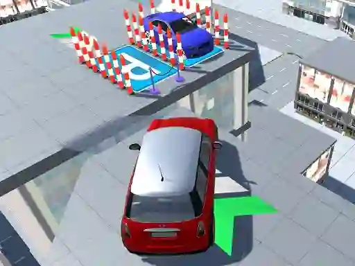 Xogo Xtreme Sky Car Parking en liña