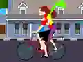 Xogo Cycling Kiss en liña