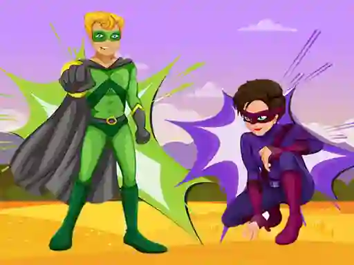Xogo Superheroes Jigsaw en liña