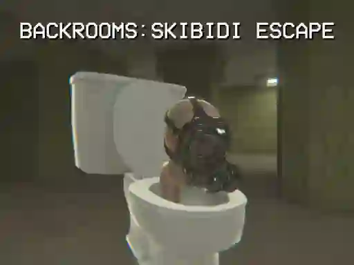 Xogo Backrooms: Skibidi Escape en liña