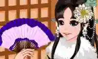 Xogo Kimono Cutie Dress Up en liña
