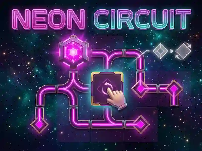 Xogo Neon Circuit en liña