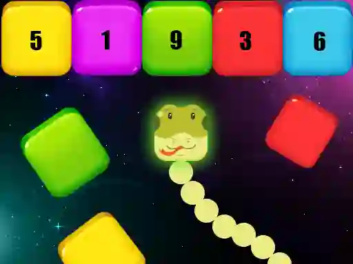 Xogo Snake Blocks and Numbers en liña