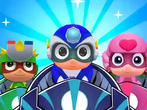 Xogo Masks Heroes Racing Kid en liña