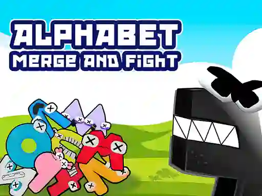 Xogo Alphabet Merge And Fight en liña