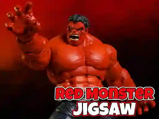 Xogo Red Monster Jigsaw en liña