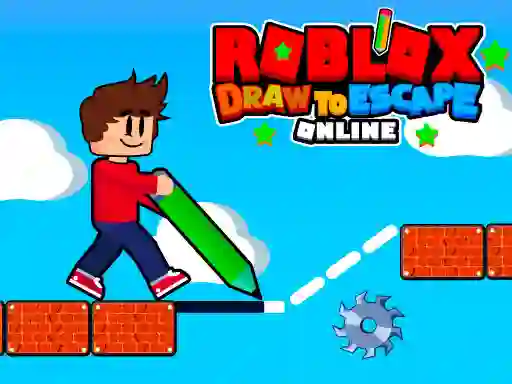 Xogo Roblox Draw to Escape Online en liña