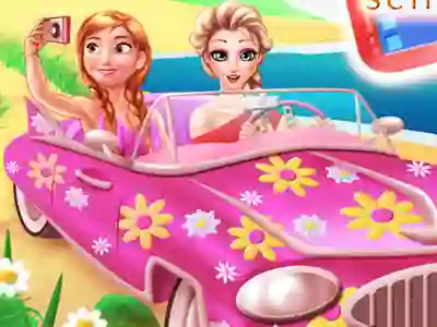 Xogo Princesses Road Trip Fun en liña