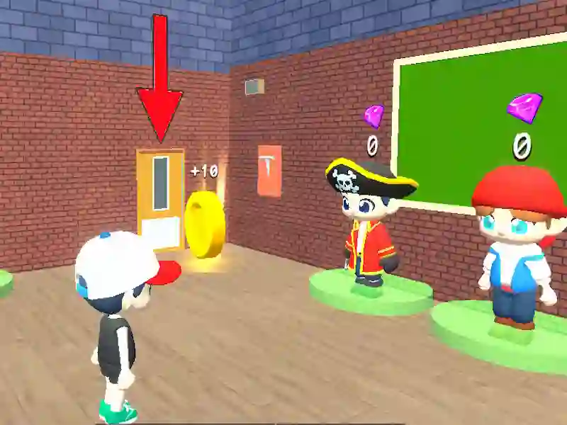 Xogo School Escape Obby en liña
