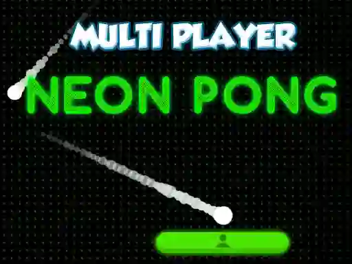 Xogo Neon Pong Multi Player en liña