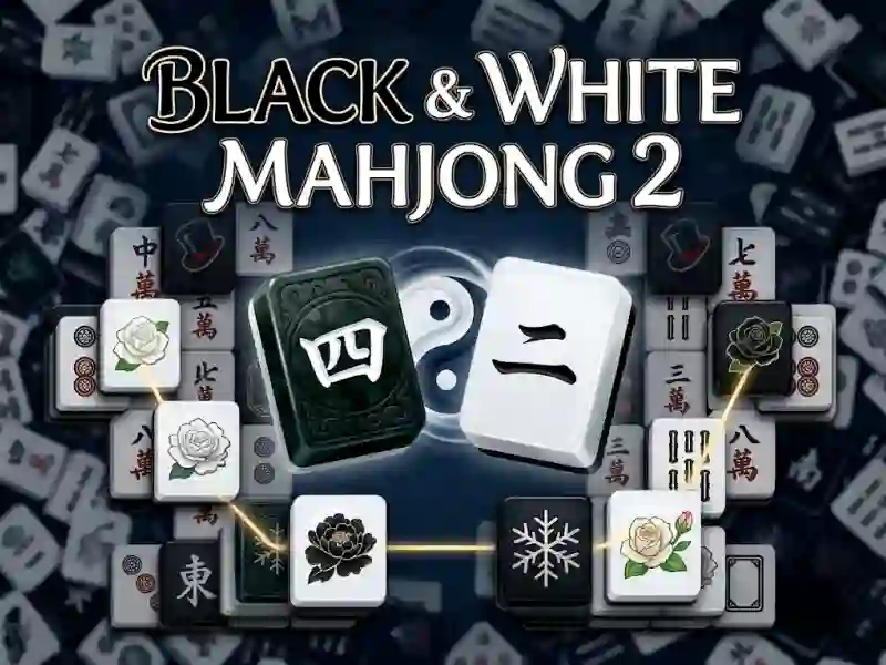 Xogo Black & White Mahjong 2 en liña