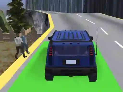 Xogo Uphill Jeep Driving en liña