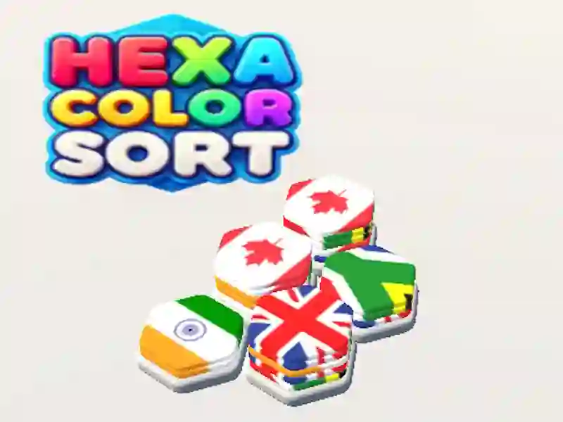Xogo Hexa Color Sort en liña
