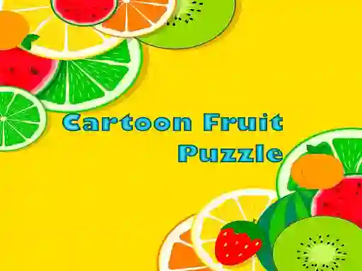 Xogo Cartoon Fruit Puzzle en liña