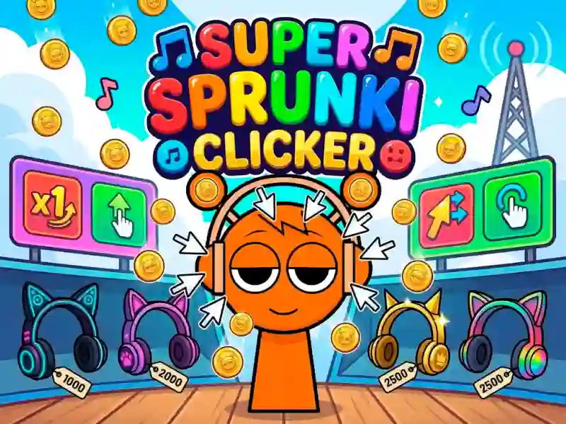 Xogo Super Sprunki Clicker en liña