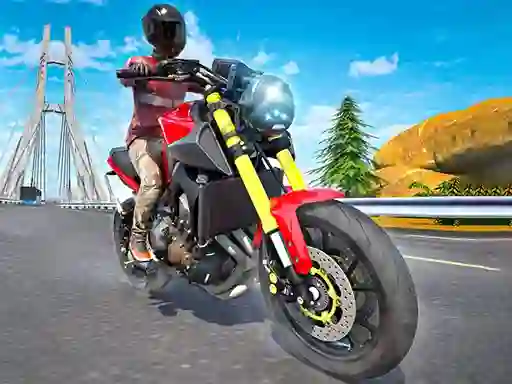 Xogo Traffic Rider Moto Bike Racing en liña