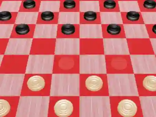 Xogo Checkers 3d en liña