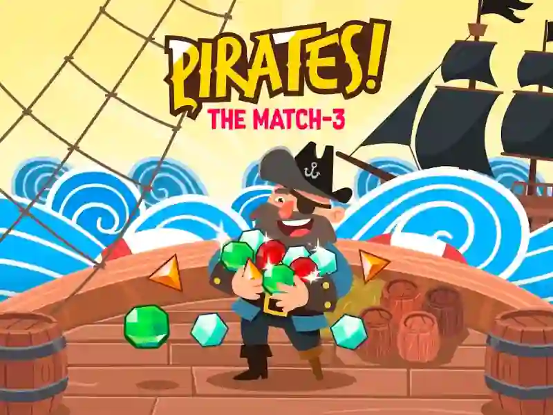 Xogo Pirates! The Match-3 en liña