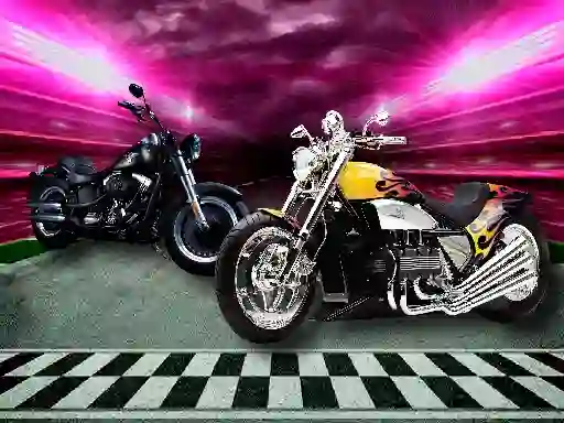 Xogo Motorbike Puzzle Challenge en liña
