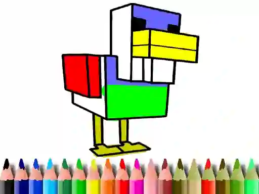 Xogo Back To School: Monster Craft Coloring en liña