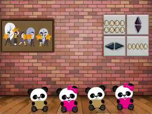 Xogo Brick Home Escape en liña