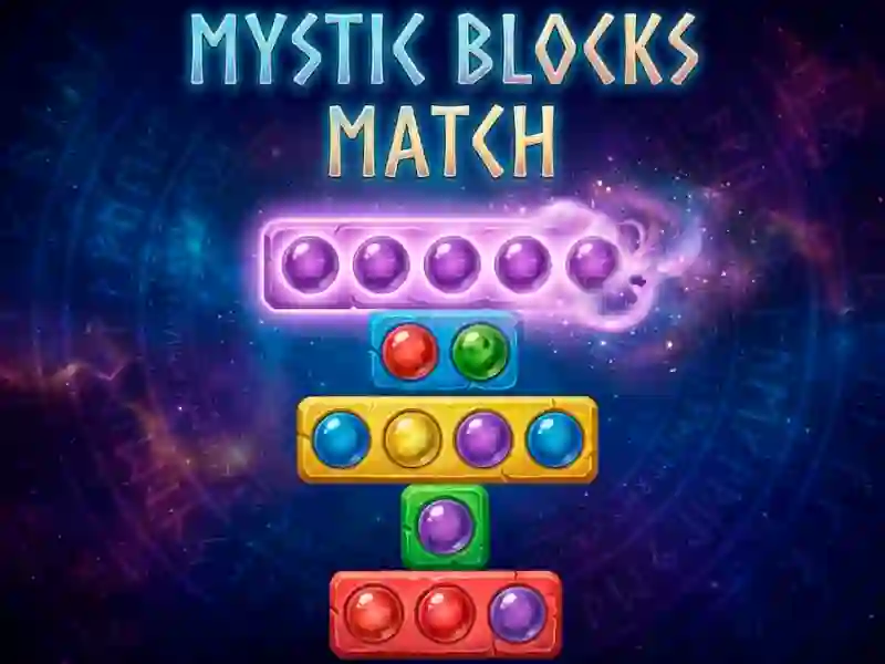 Xogo Mystic Blocks Match en liña