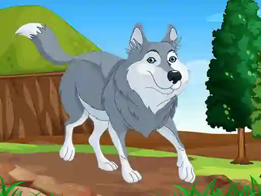 Xogo Wolf Jigsaw en liña