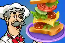 Xogo Sandwich Baker en liña