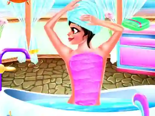 Xogo Beach Back Spa Salon en liña