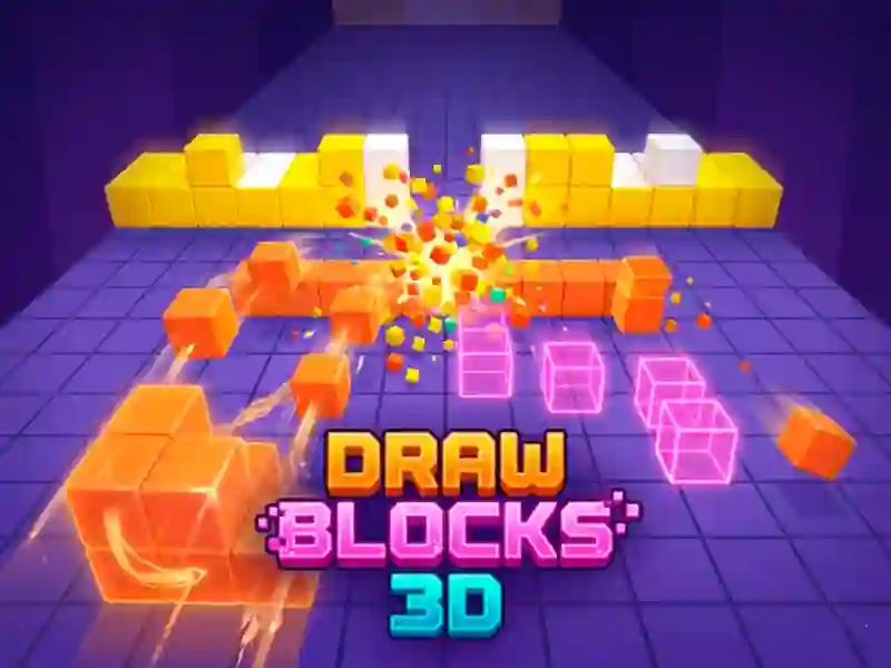Xogo Draw Blocks 3d en liña