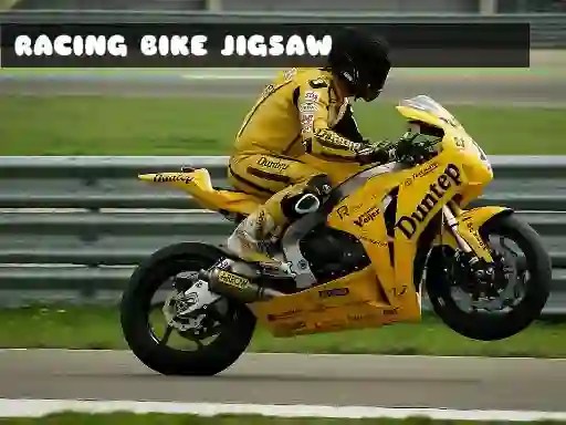 Xogo Racing Bike Jigsaw en liña