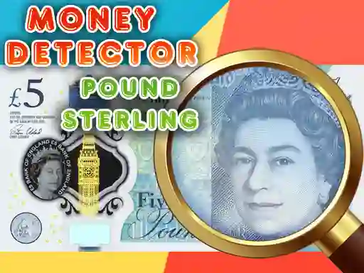 Xogo Money Detector Pound Sterling en liña