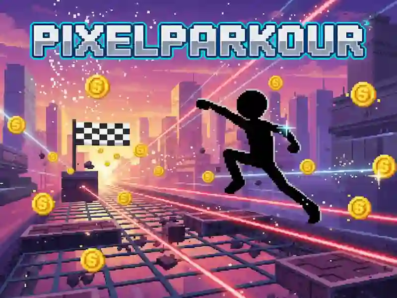 Xogo Pixel Parkour en liña
