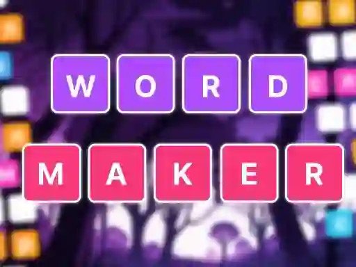Xogo Word Maker en liña
