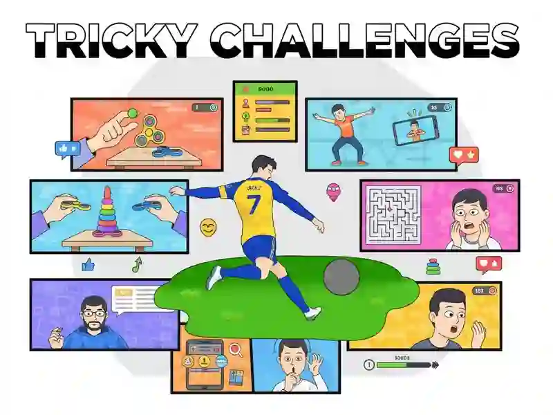 Xogo Tricky Challenges en liña