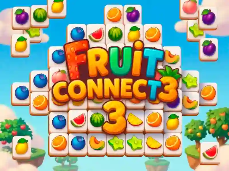 Xogo Fruit Connect 3 en liña