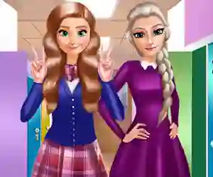 Xogo Sisters Back to School en liña