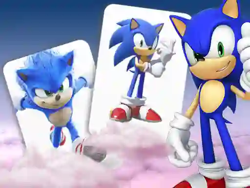 Xogo Sonic Memory card Match en liña