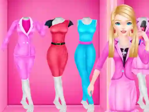 Xogo Doll Career Outfits Challenge en liña