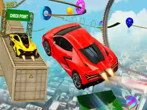 Xogo Crazy Car Stunt Descent GT en liña