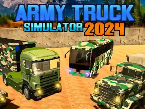 Xogo Army Truck Simulator 2024 en liña