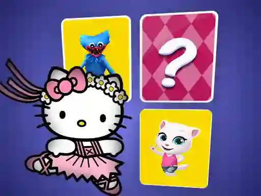 Xogo Hello Kitty Memory Card Match en liña