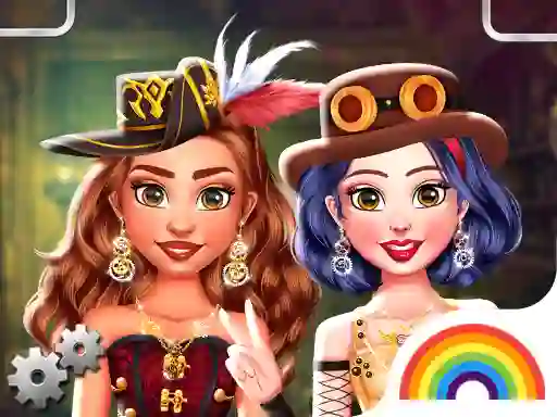 Xogo Princess Girls Steampunk Rivalry en liña