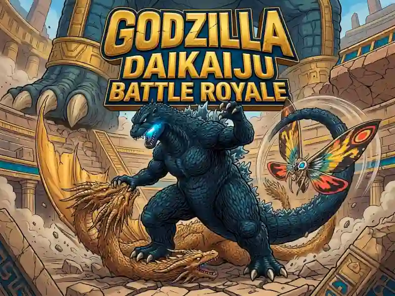 Xogo Godzilla Daikaiju Battle Royale en liña