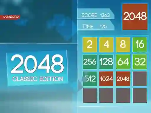 Xogo 2048 Classic edition en liña