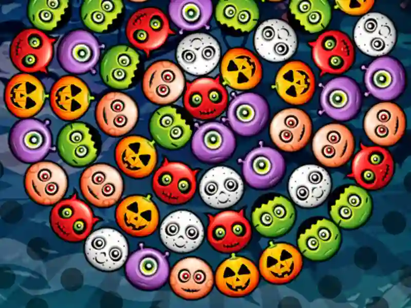 Xogo Bubble Wheel Halloween en liña