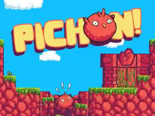 Xogo Pichon: The Bouncy Bird en liña