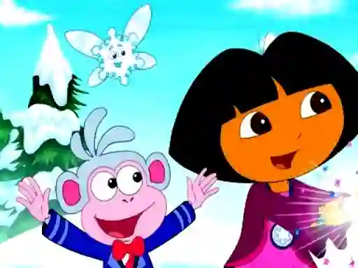 Xogo Dora Find 5 Differences en liña