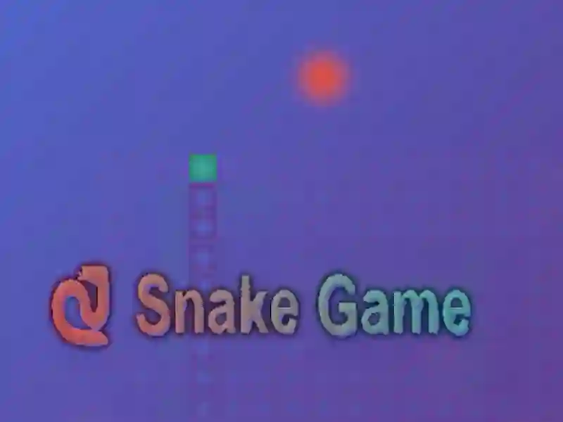 Xogo Snake game en liña